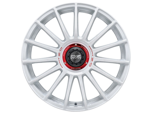 OZ Superturismo Evoluzione Wrc Race White + Red Lettering