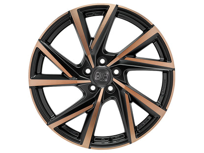 MSW 80/5 Matt Black Copper Full Polished