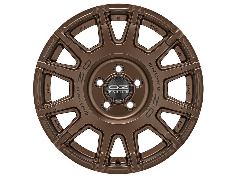 OZ Rally Legend Matt Bronze + Dark Lettering