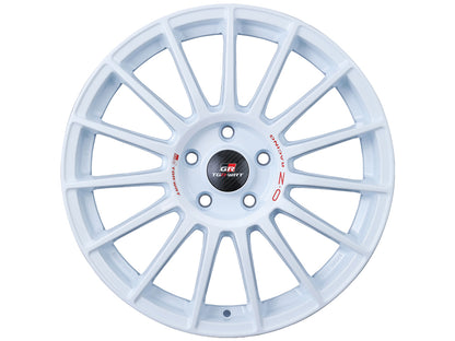OZ Superturismo Tgr-Wrt Race White + Red Lettering