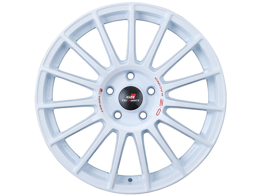 OZ Superturismo Tgr-Wrt Race White + Red Lettering