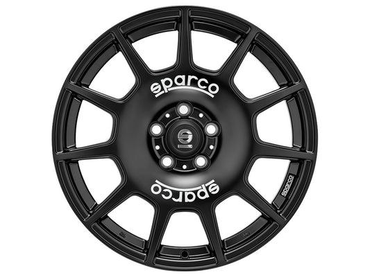 Sparco Terra Matt Black + White Lettering