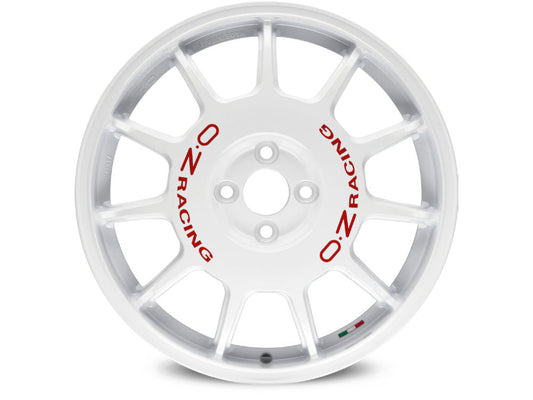 OZ Leggenda Race White + Red Lettering