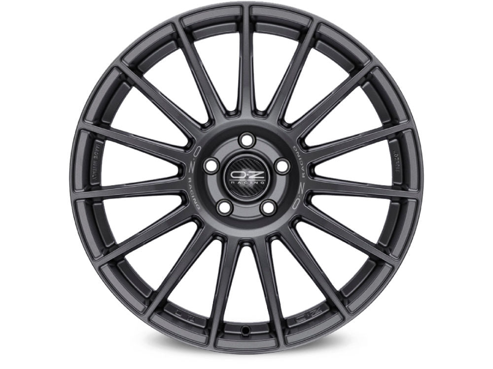 OZ Superturismo Dakar Matt Graphite + Silver Lettering