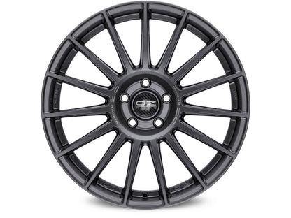 OZ Superturismo Dakar Matt Graphite + Silver Lettering