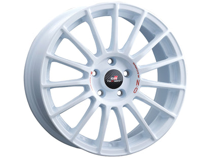 OZ Superturismo Tgr-Wrt Race White + Red Lettering