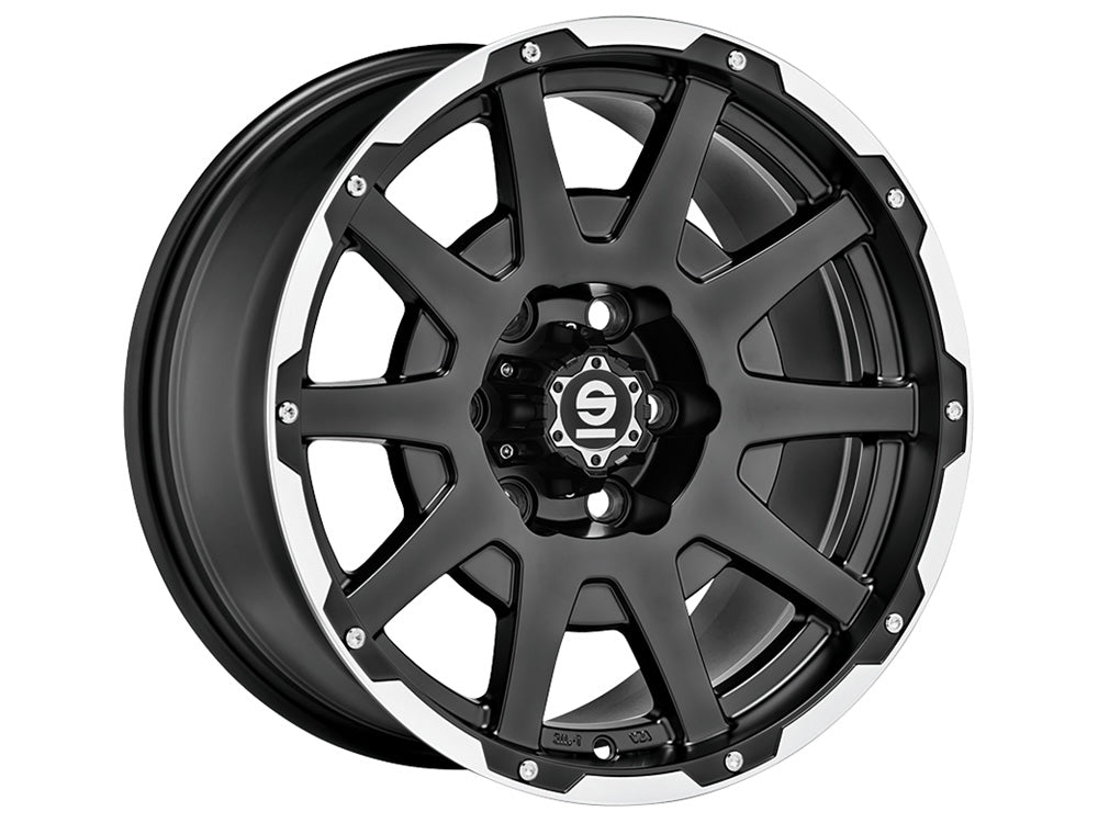 Sparco Dakar Matt Black Lip Polished
