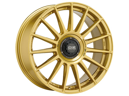 OZ Superturismo Evoluzione Race Gold + Black Lettering
