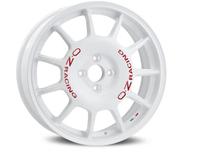 OZ Leggenda Race White + Red Lettering