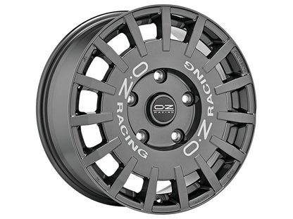 OZ Rally Racing Van Dark Graphite Silver Lettering