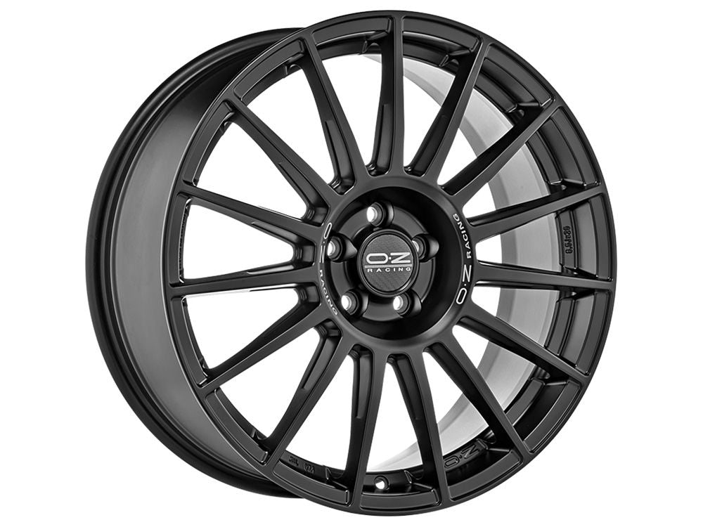 OZ Superturismo Dakar Matt Black + Silver Lettering