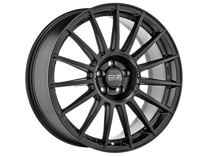 OZ Superturismo Dakar Matt Black + Silver Lettering