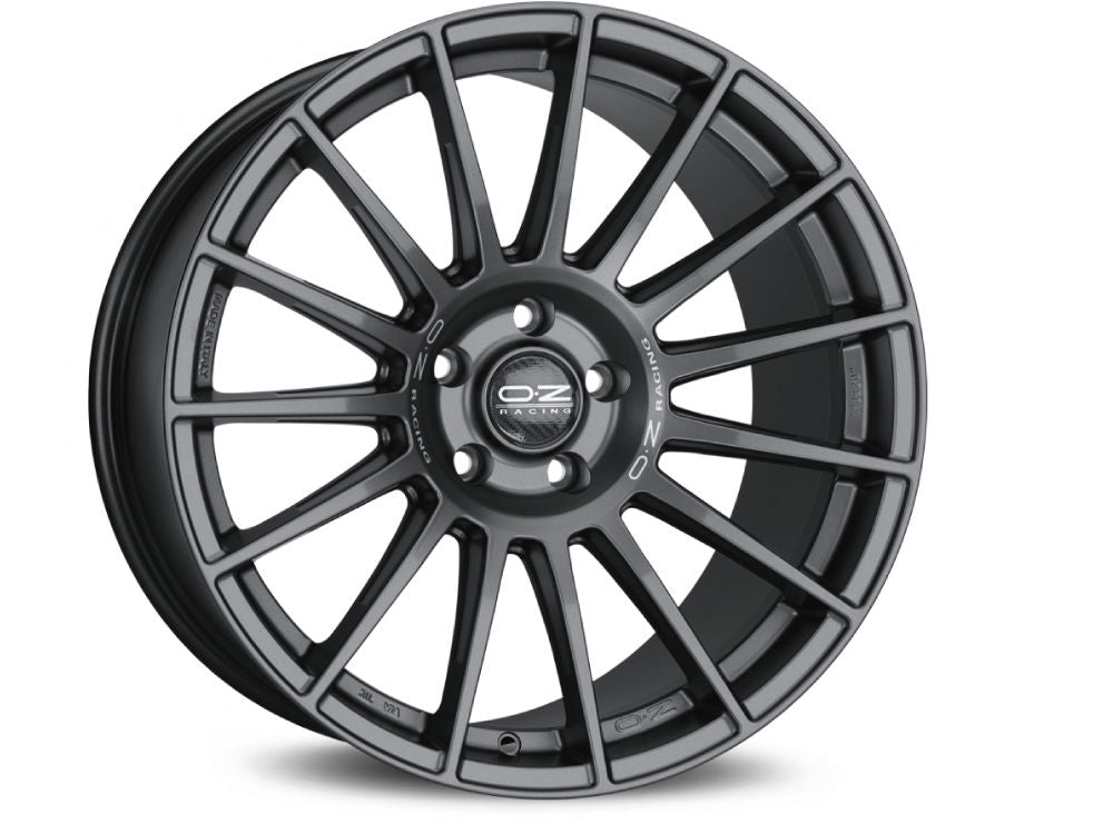 OZ Superturismo Dakar Matt Graphite + Silver Lettering