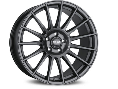OZ Superturismo Dakar Matt Graphite + Silver Lettering