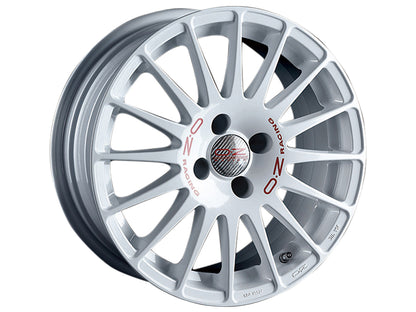 OZ Superturismo Wrc Race White + Red Lettering