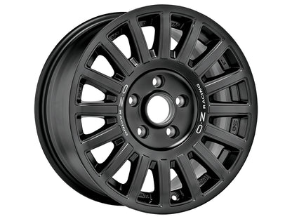 OZ Rally Raid Matt Black + Silver Lettering