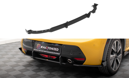 Street Pro Heck Ansatz Flaps Diffusor +Flaps für Peugeot 208 GT Mk2 schwarz Hochglanz