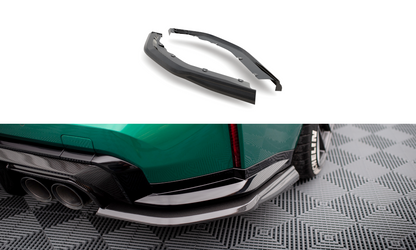 Prepreg Carbon Fiber Heck Ansatz Flaps Diffusor für BMW M3 Limousine / Touring G80 / G81