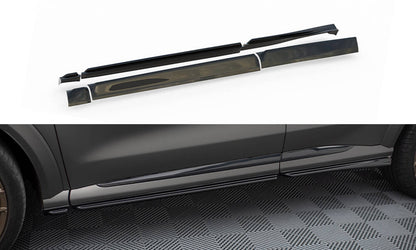 Seitenschweller Ansatz für Ford Puma ST / ST-Line / Standard Mk1 schwarz Hochglanz