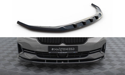 Front Ansatz V.1 für BMW 5er G30 / G31 Facelift schwarz Hochglanz