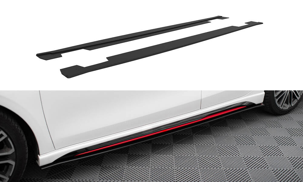 Street Pro Seitenschweller Ansatz für Kia Ceed GT Mk3 / Proceed Mk1