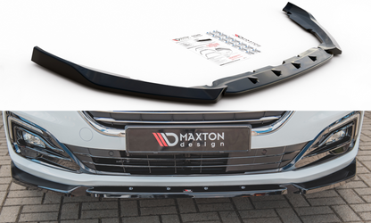 Front Ansatz für Ford Mondeo Mk5 Facelift  schwarz Hochglanz