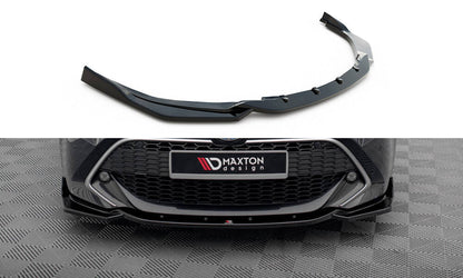 Front Ansatz V.2 für Toyota Corolla XII Touring Sports/ Hatchback schwarz Hochglanz