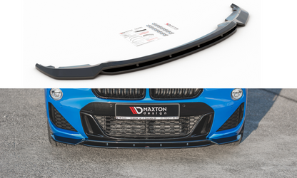 Front Ansatz für BMW X2 F39 M-Paket schwarz Hochglanz