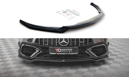 Front Ansatz V.1 für Mercedes-AMG CLA 45 Aero C118 schwarz Hochglanz