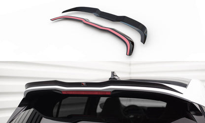 Spoiler CAP V.1 für Ford Focus Hatchback ST Mk4 schwarz Hochglanz