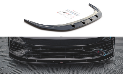 Front Ansatz V.1 für VW Golf R Mk8 schwarz Hochglanz
