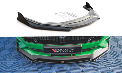 Front Ansatz V.2 + Flaps für Ford Mustang GT Mk6 Facelift