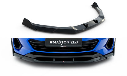 Front Ansatz V.3 für Subaru BRZ Mk2 schwarz Hochglanz