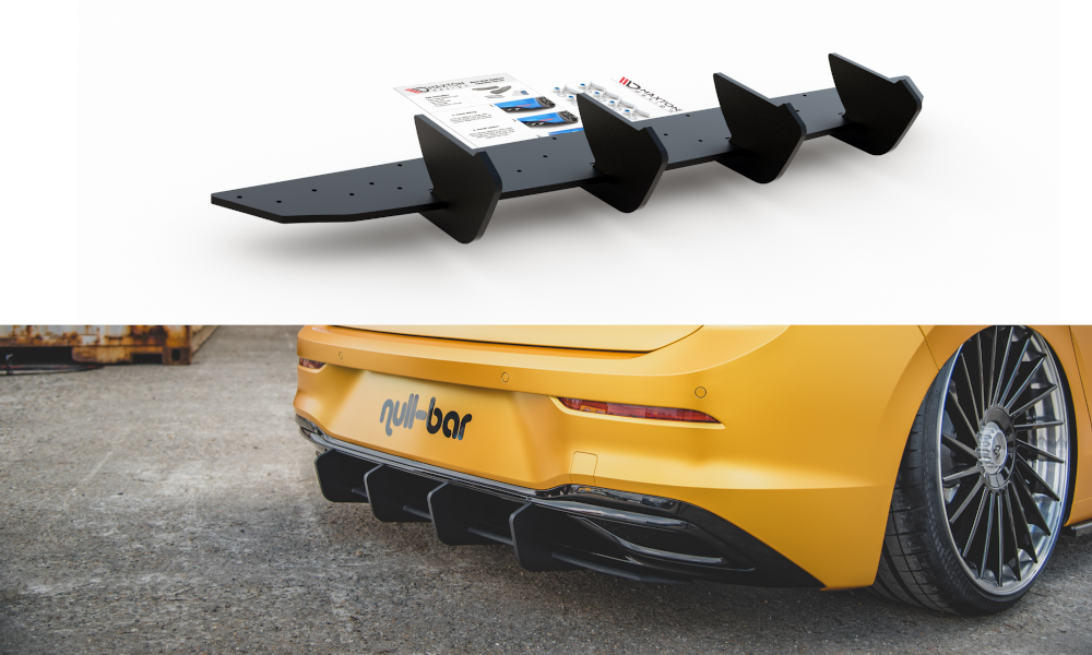 Robuste Racing Heckschürze V.2 für VW Golf Mk8