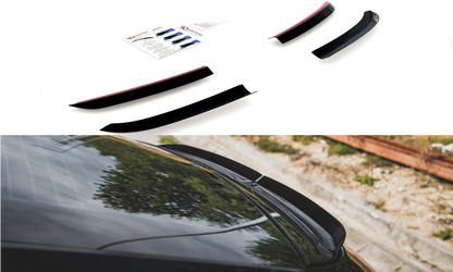 Spoiler CAP für Porsche Panamera Turbo 970 Facelift schwarz Hochglanz