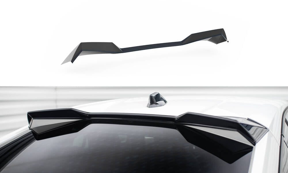 Höher Spoiler CAP 3D für Peugeot 408 Mk1 schwarz Hochglanz