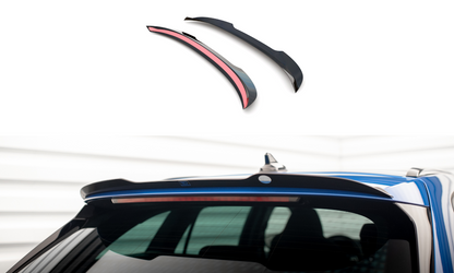 Spoiler CAP für Skoda Octavia Combi Standard / RS Mk4 / Mk4 Facelift  schwarz Hochglanz