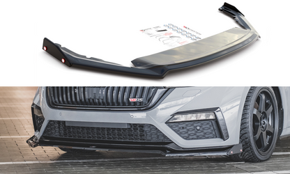 Front Ansatz V.2 + Flaps für Skoda Octavia RS Mk4