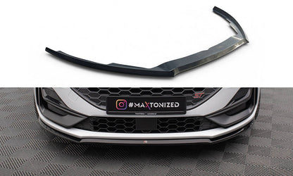 Front Ansatz V.3 für Ford Focus ST / ST-Line Mk4 Facelift schwarz Hochglanz