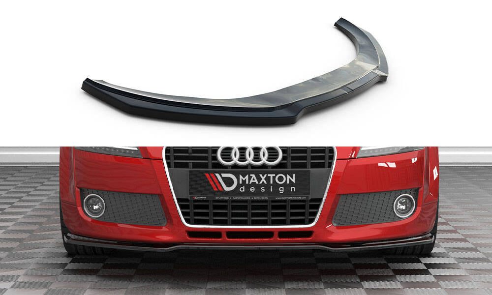 Front Ansatz V.2 für Audi TT 8J schwarz Hochglanz