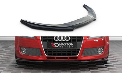 Front Ansatz V.2 für Audi TT 8J schwarz Hochglanz