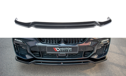 Front Ansatz für BMW X5 G05 M Paket schwarz Hochglanz