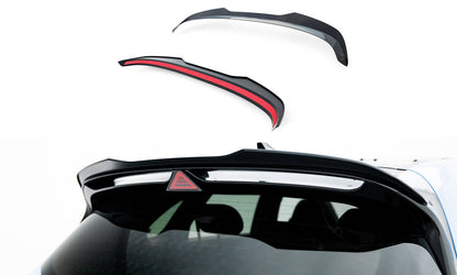 Spoiler CAP V.2 für Hyundai I30 N Hatchback Mk3 / Mk3 Facelift schwarz Hochglanz