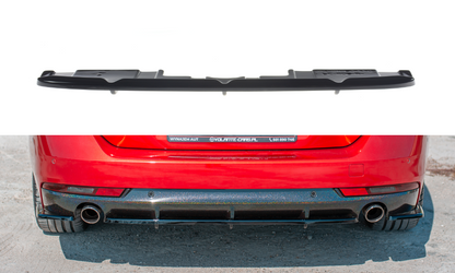 Heckansatz(mit einem vertikalem balken)  Peugeot 508 BenzinMk2 schwarz Hochglanz