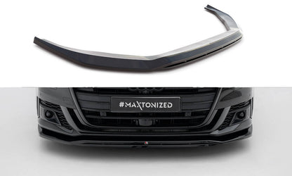 Front Ansatz V.1 für Audi S8 / A8 S-Line D5 schwarz Hochglanz