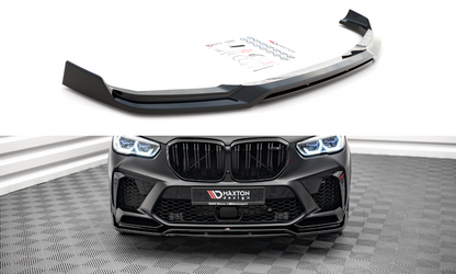 Front Ansatz V.3 für BMW  X5M F95 schwarz Hochglanz