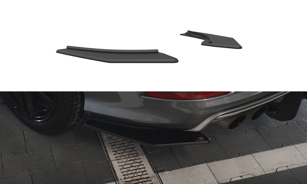 Street Pro Heck Ansatz Flaps Diffusor für  Audi S3 Limousine 8V