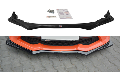 Front Ansatz V.2 für Toyota GT86 Facelift  schwarz Hochglanz