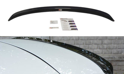 Spoiler CAP für Renault Megane Hatchback MK4  schwarz Hochglanz