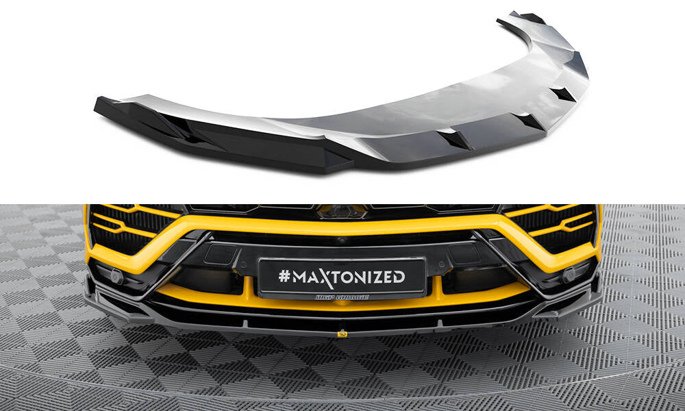 Front Ansatz V.3 für Lamborghini Urus Mk1 schwarz Hochglanz